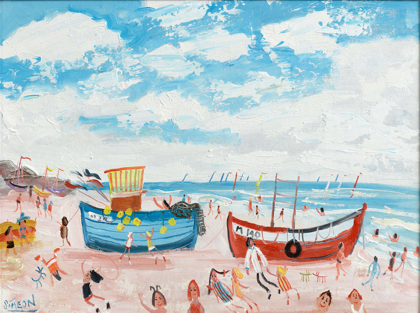 Simeon Stafford, Fishing Boats, Dunwich