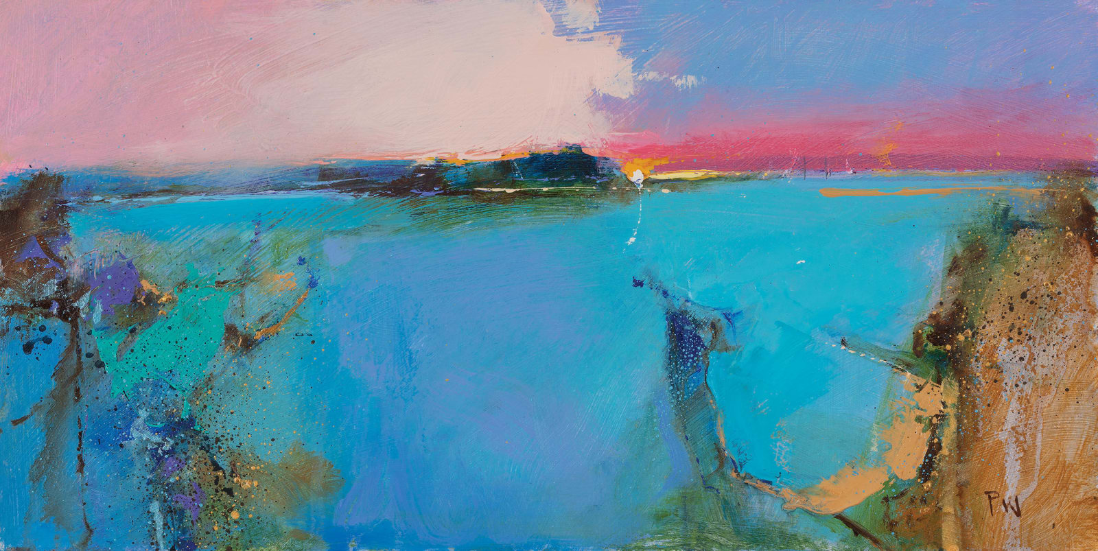 Peter Wileman FROI RSMA FRSA, Across to Rum