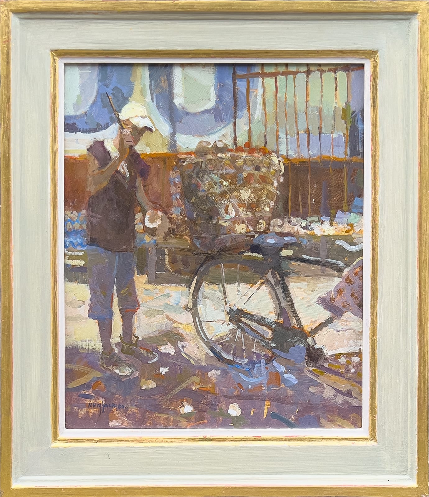 Mary Jackson RWS NEAC, The Coconut Boy