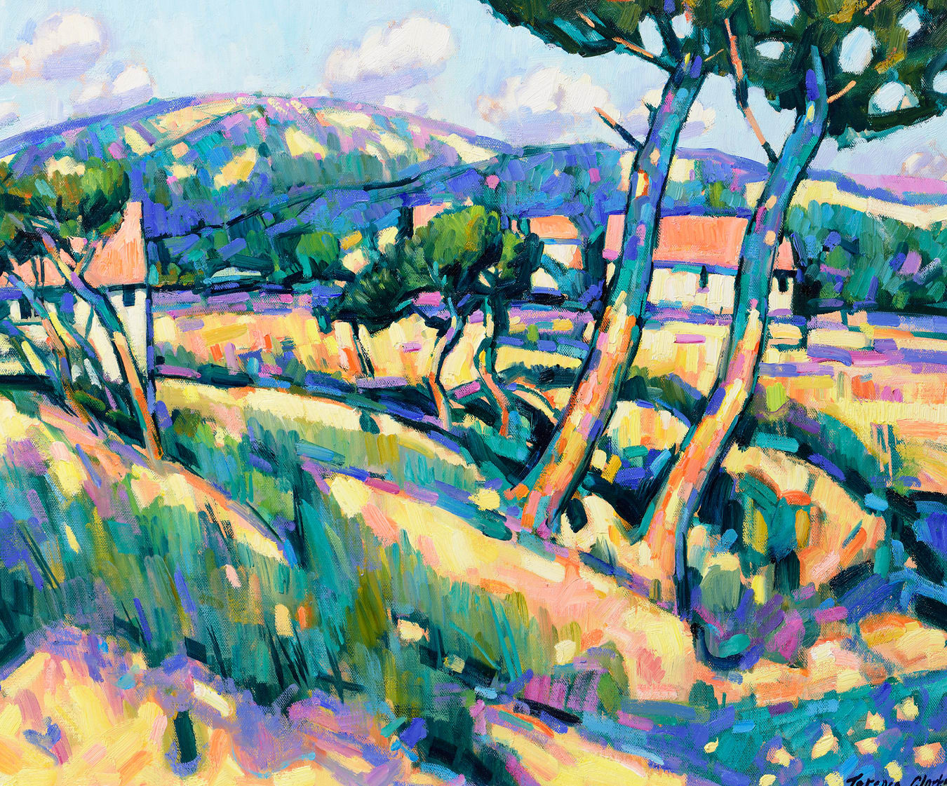 Terence Clarke, Pines Shadows, Provence