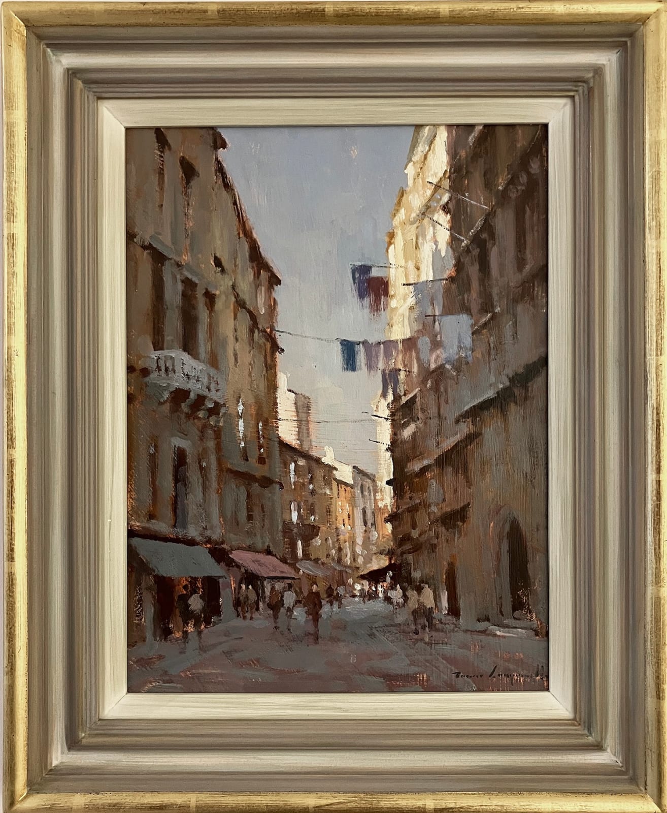 James Longueville RBSA PS, A Street in Venice