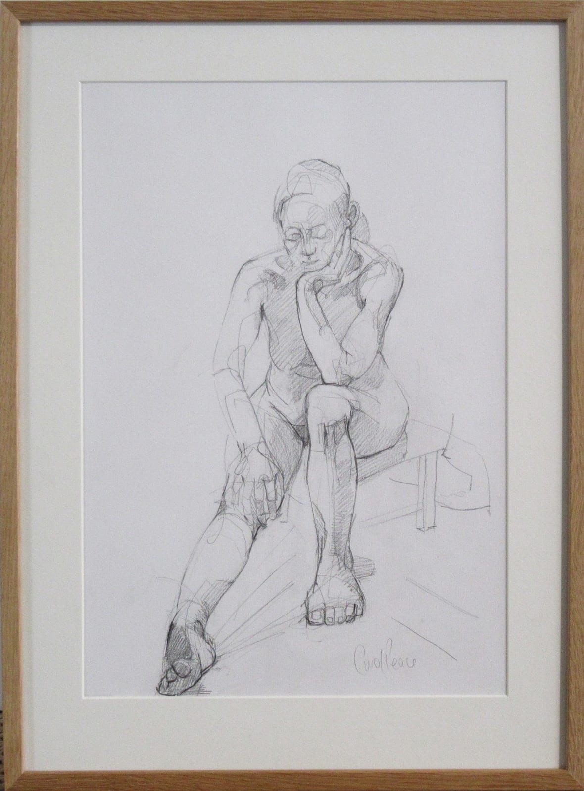 Carol Peace, Seated Woman 2