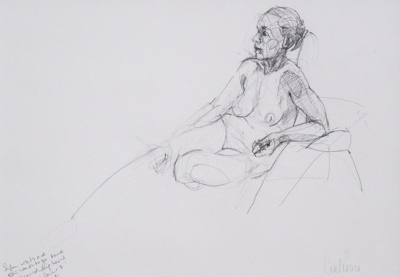 Carol Peace, Reclining Female
