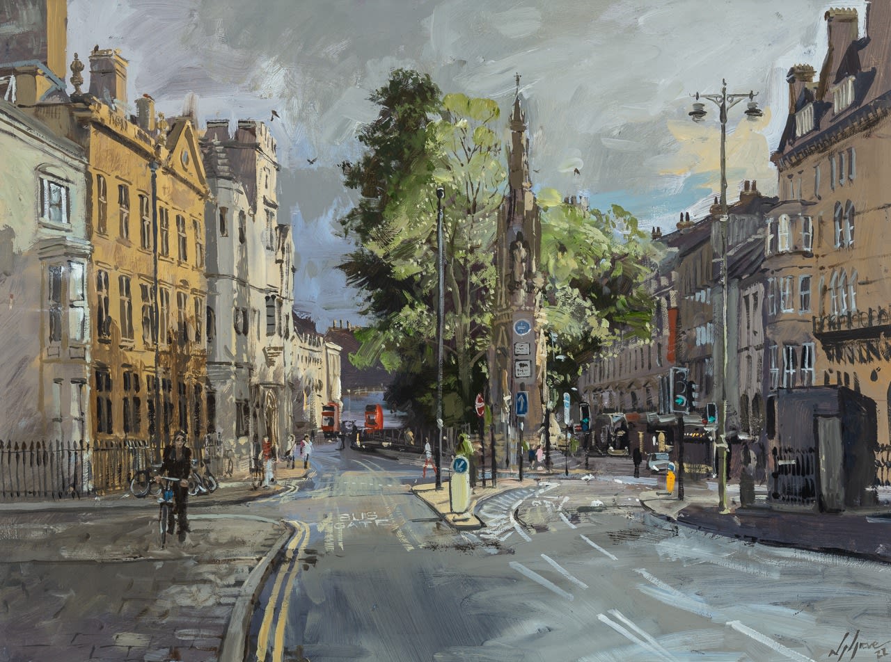 Nick Grove RSMA, The Martyr's Memorial, St Giles, Oxford