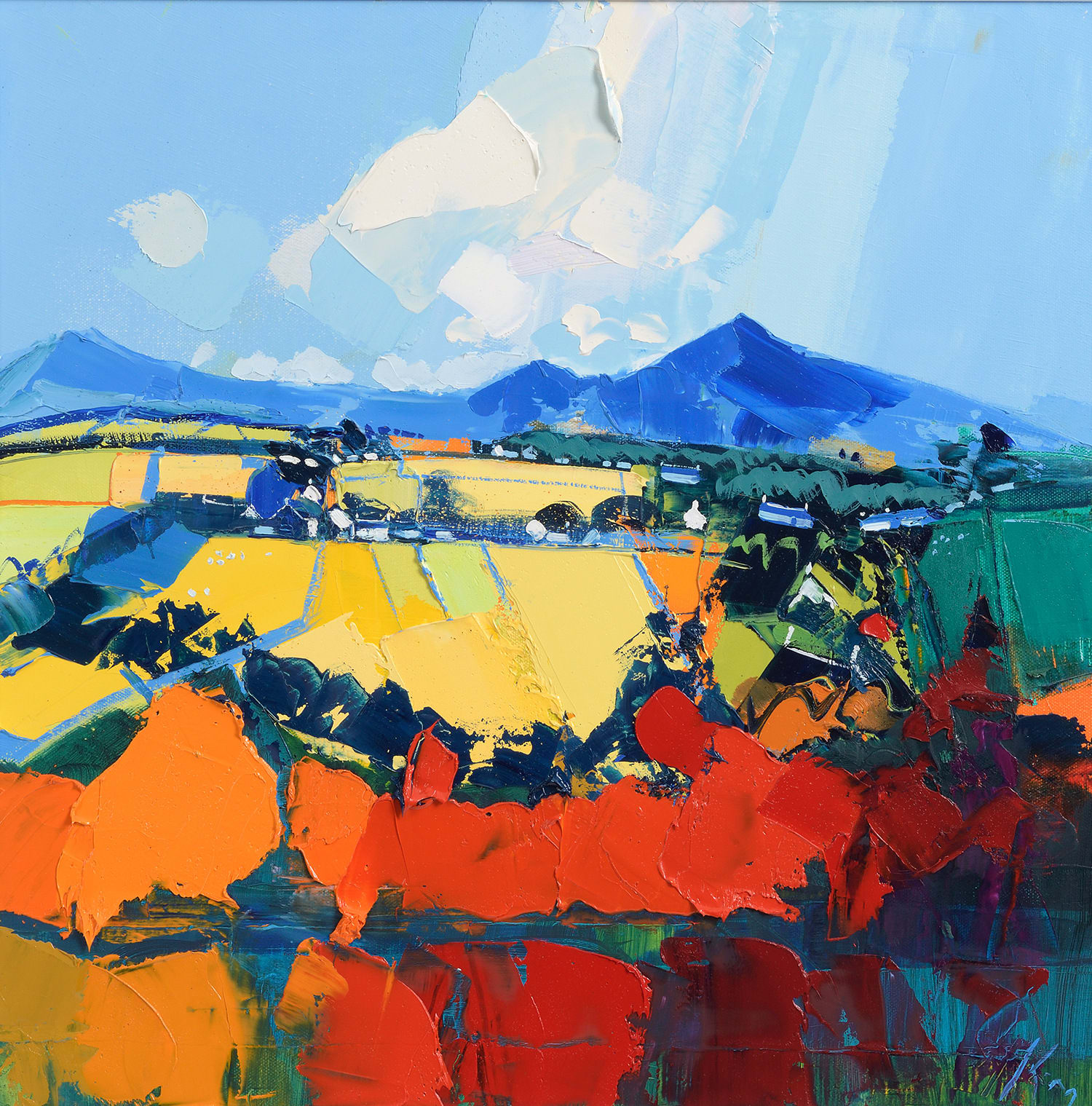 Peter King, Autumn Fields, Arran