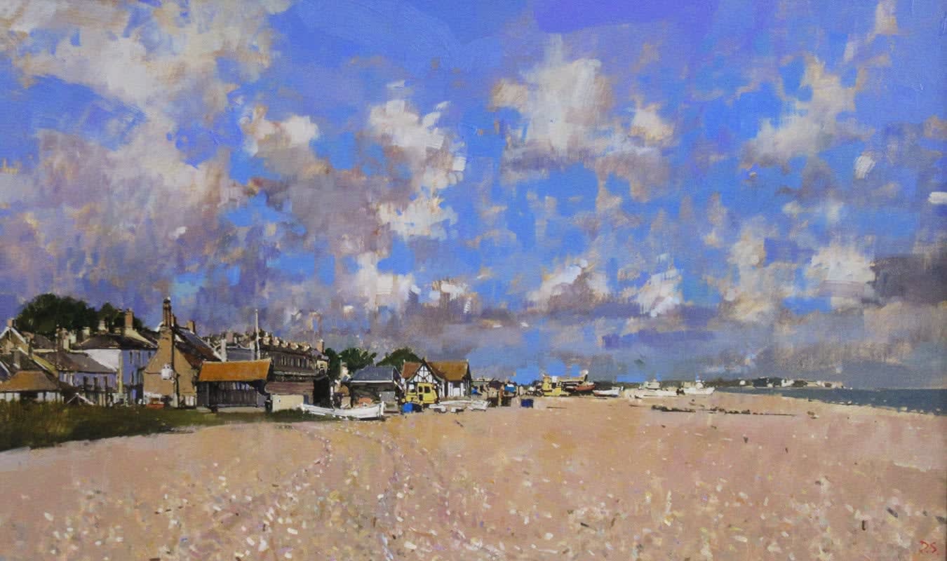 David Sawyer RBA, September Light - Aldeburgh