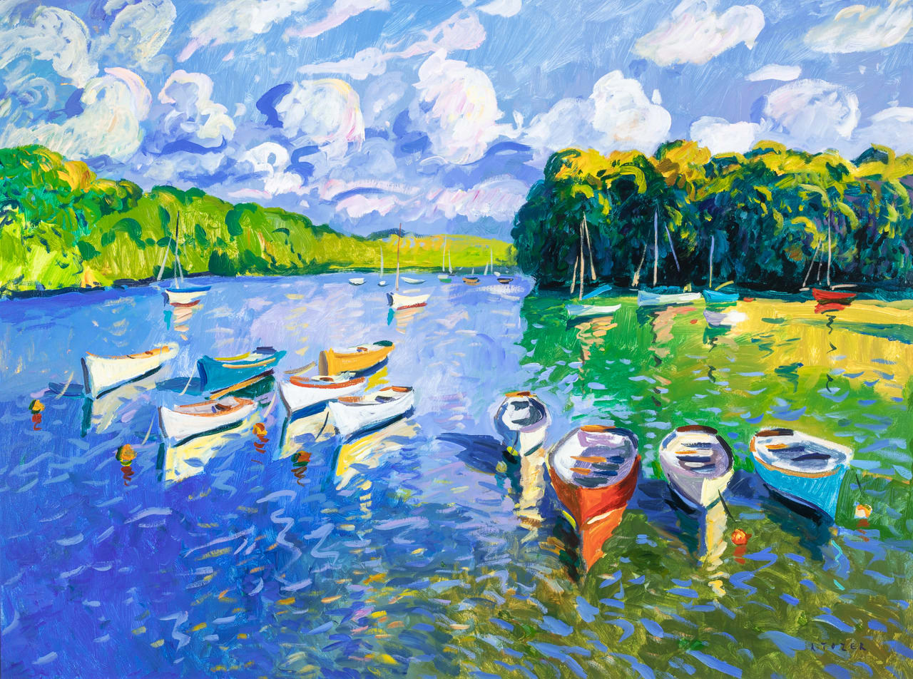 Andrew Tozer, Billowing Skies over Port Navas
