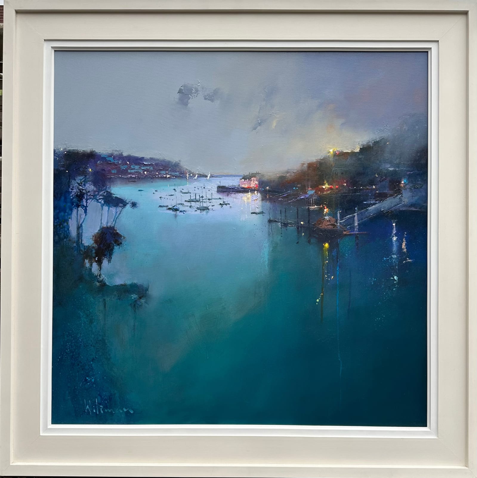 Peter Wileman FROI RSMA FRSA, Fowey at Dusk