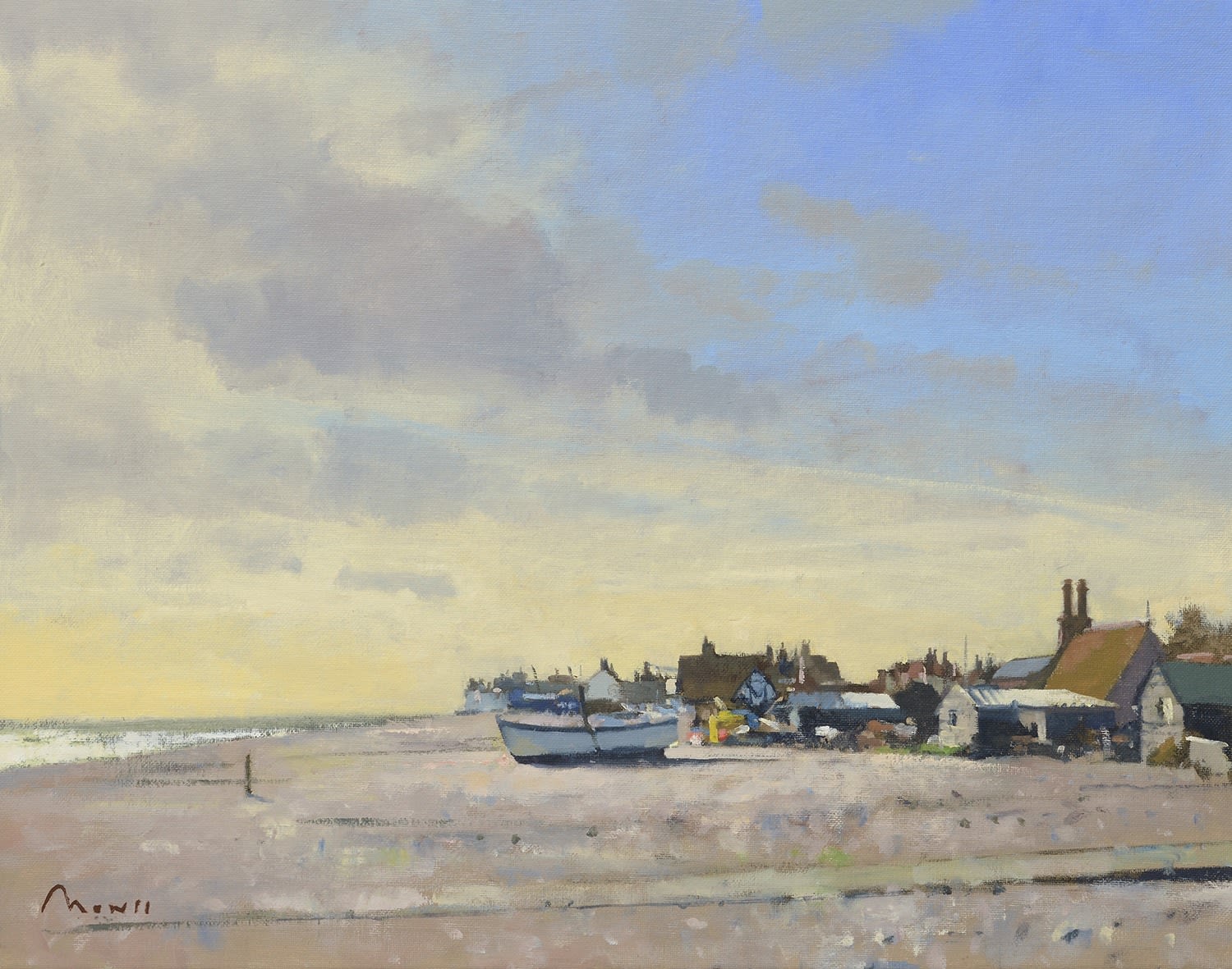 Ben Mowll ROI PPRSMA, Aldeburgh Beach