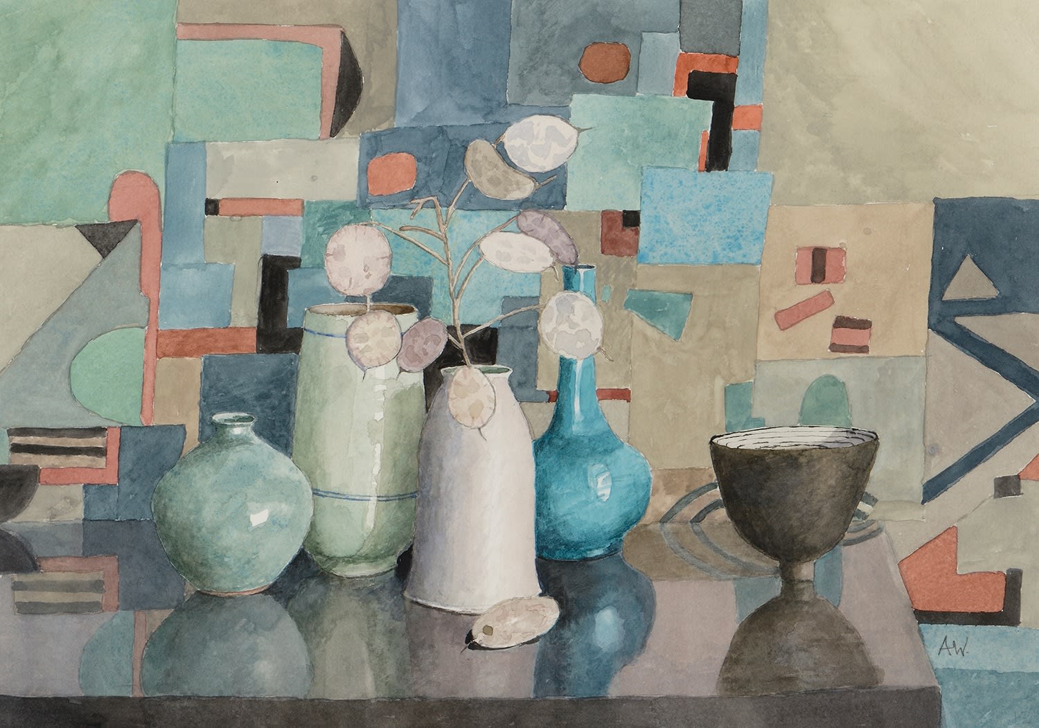 Annie Williams RE RWS RBA, Five Pots, All my Own