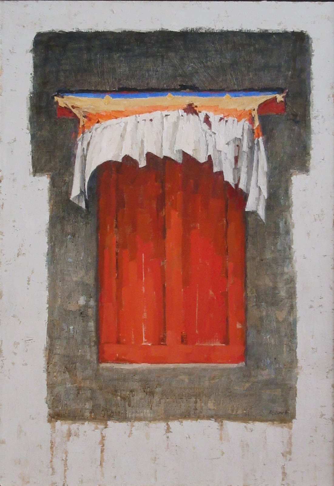 Richard Dack EAGMA RSMA RWA, Tibetan Window