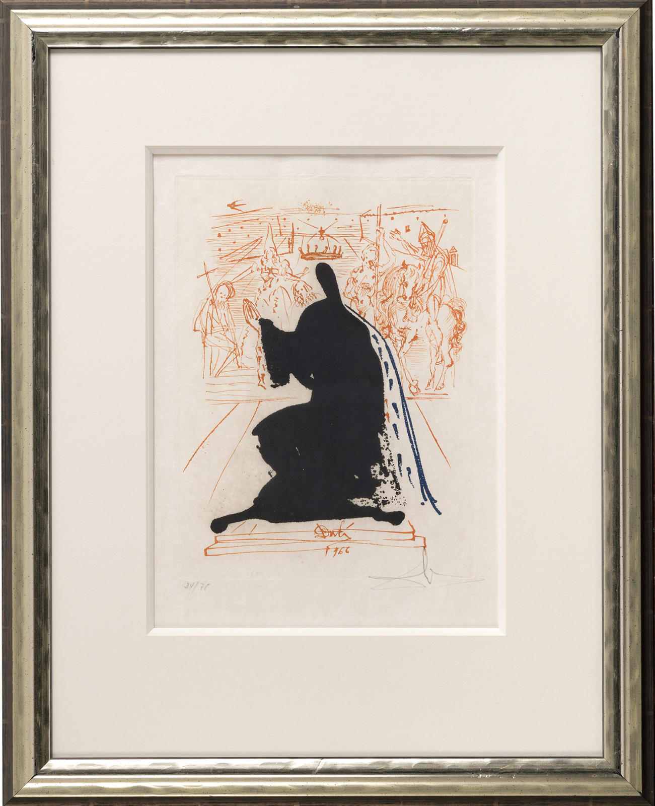 Salvador Dali, Person in Ermine Coat