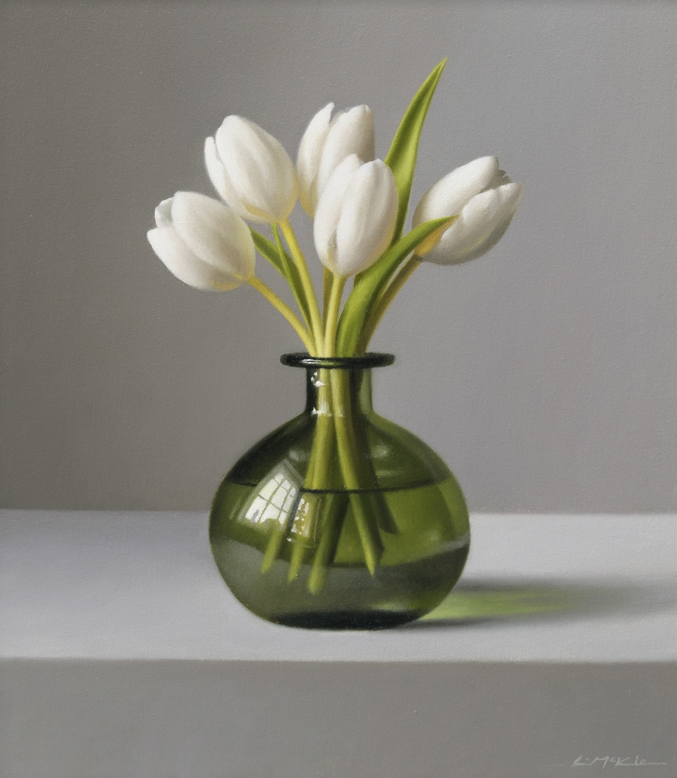 Lucy McKie ROI, Five White Tulips