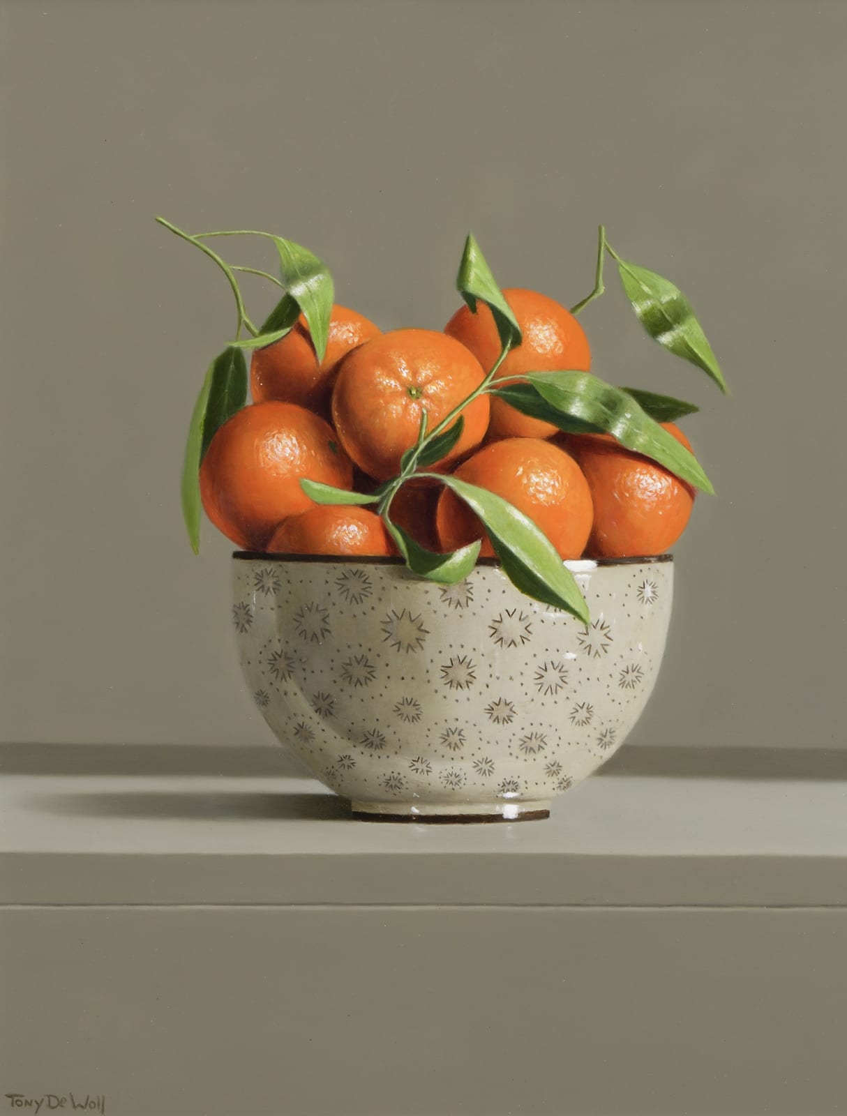 Tony de Wolf, Mandarins in a Fantasy Bowl