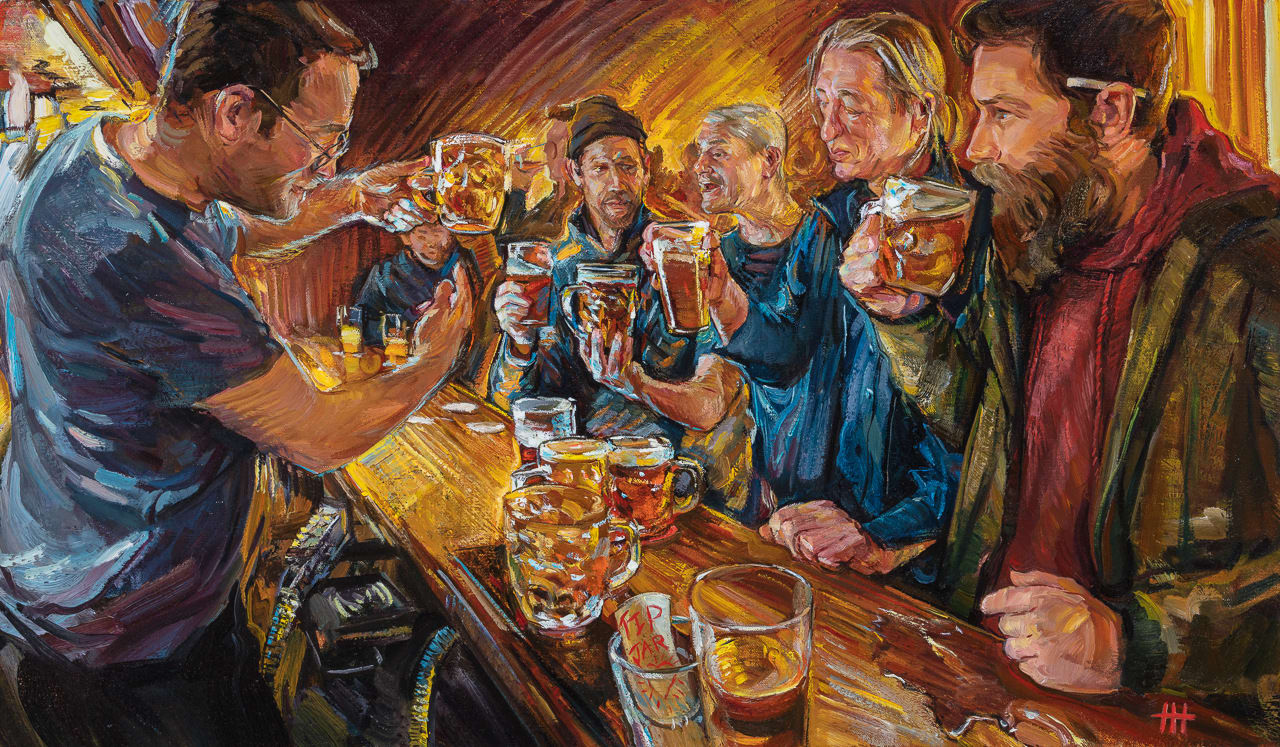 Lewis Hazelwood-Horner RBA, Tapping the Admiral