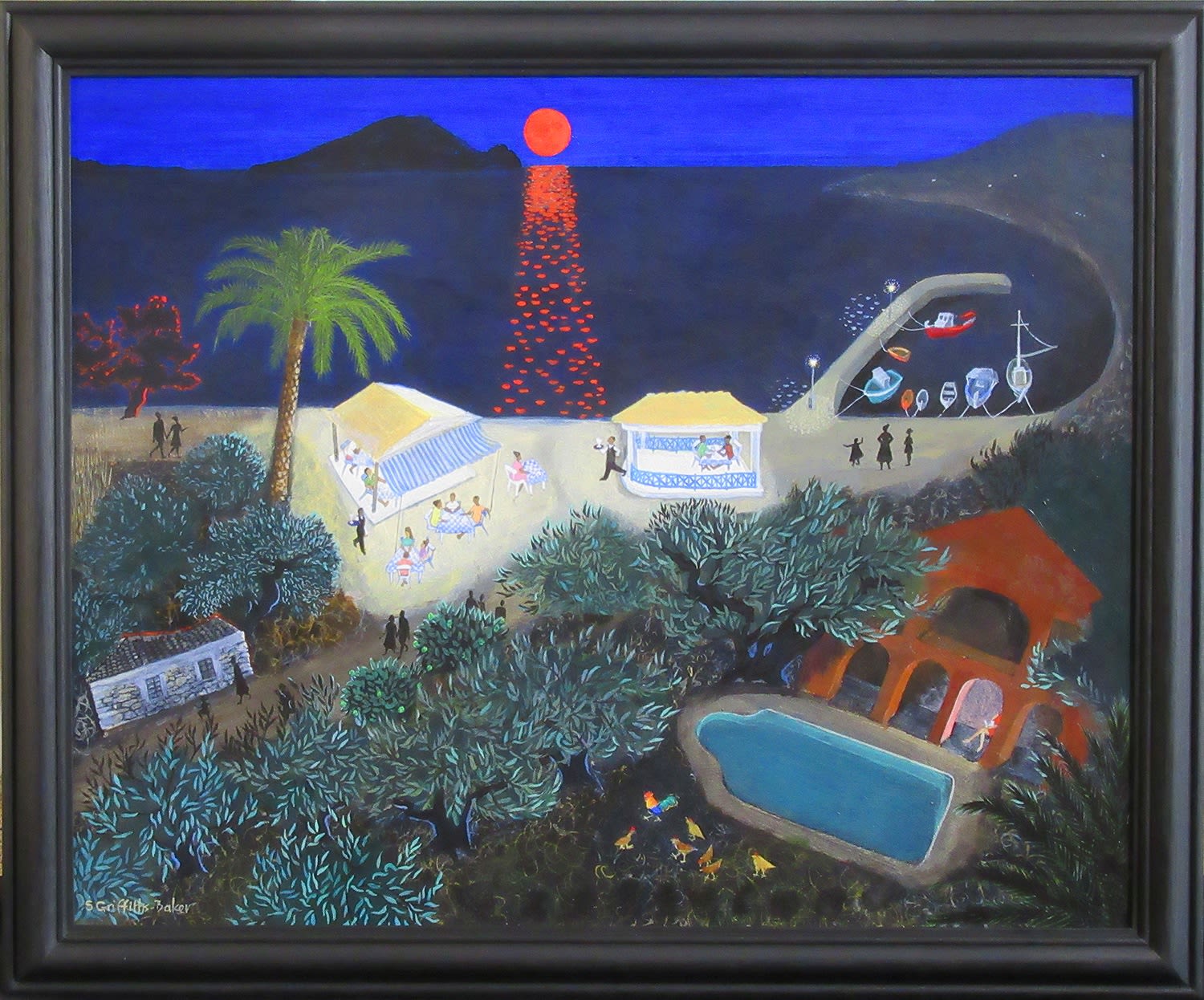 Sheena Griffiths-Baker, Blue Moon on Zykanthos