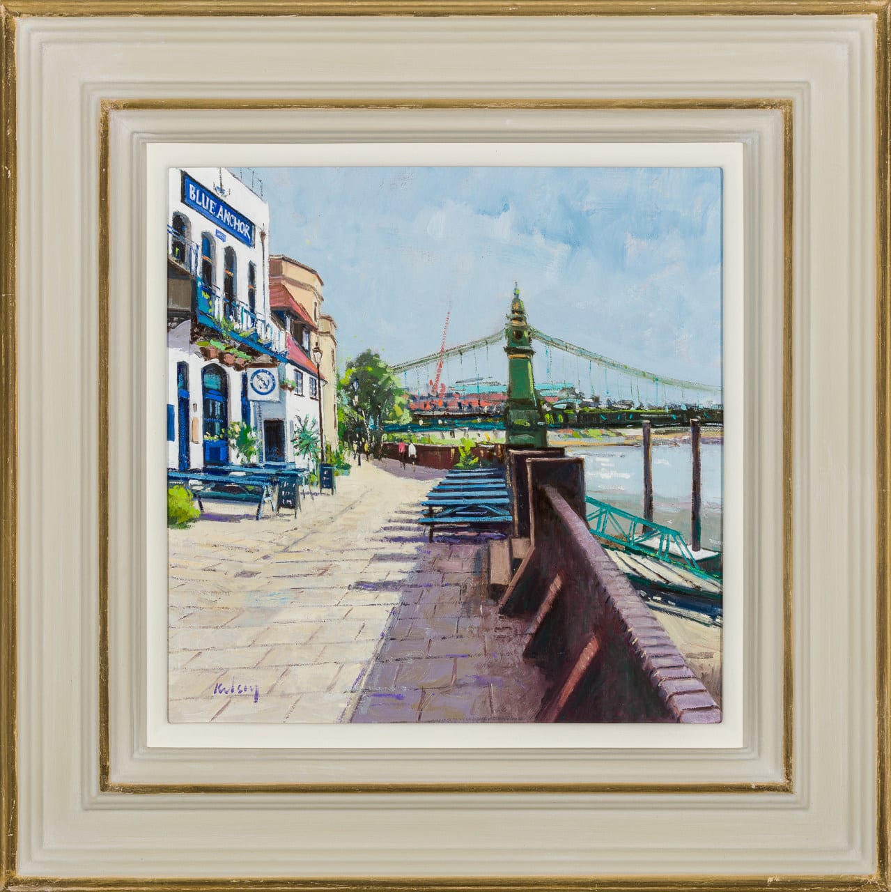 Robert Kelsey DA MUniv PAI FRSA, Blue Anchor, Hammersmith