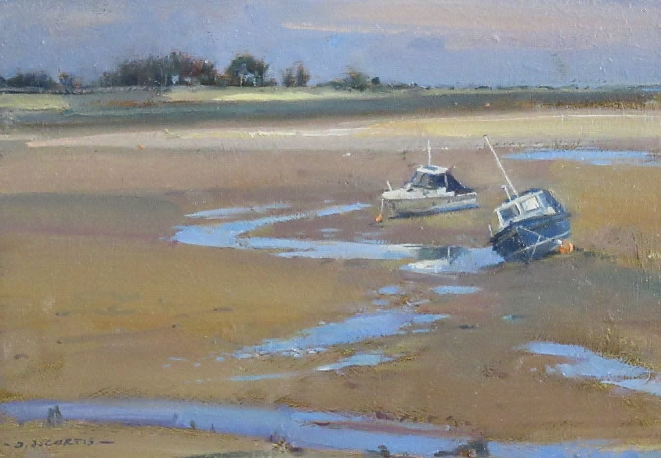 David Curtis ROI RSMA, Estuary Moorings, Wells