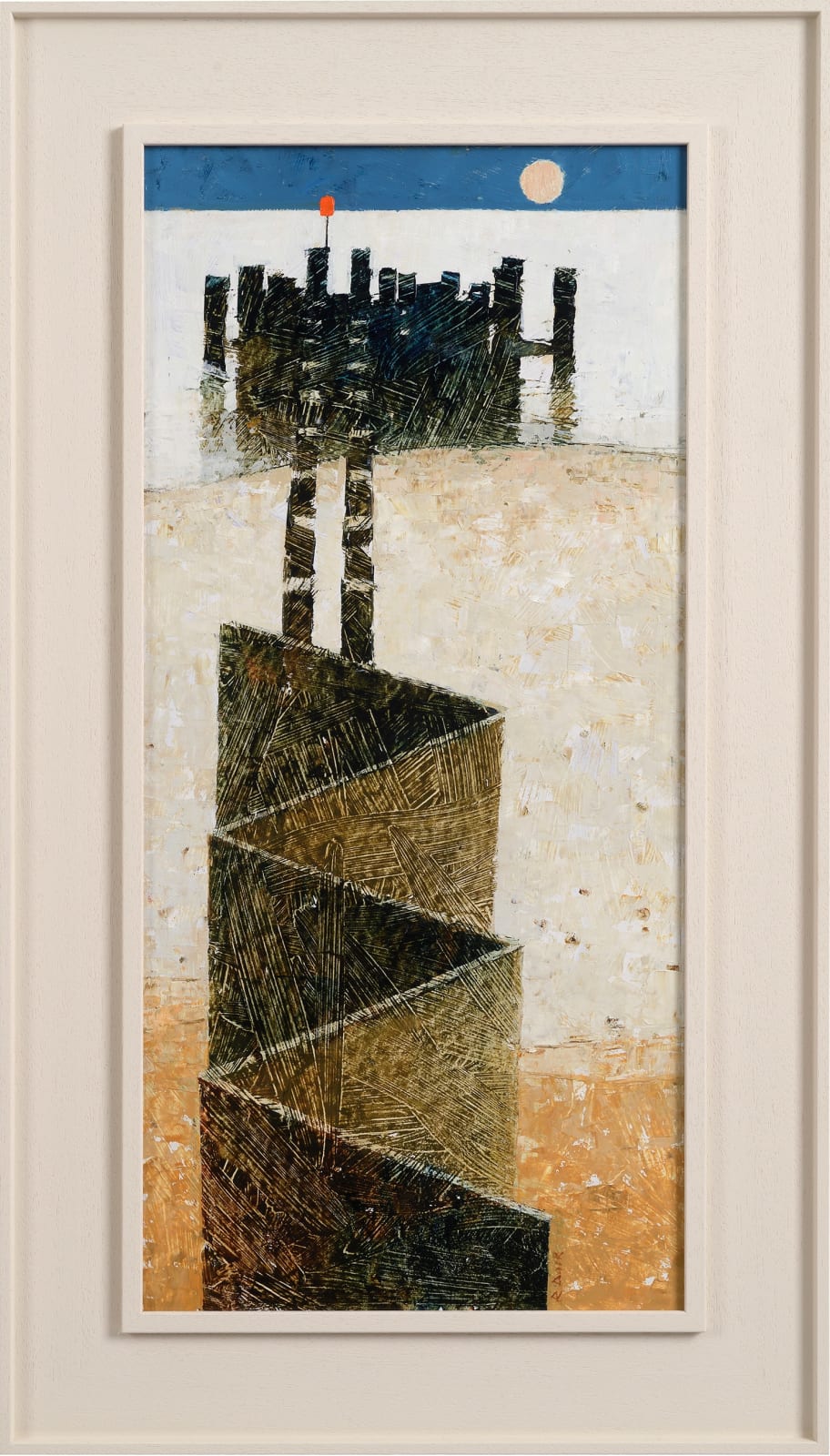 Richard Dack EAGMA RSMA RWA, A Moment in Time; Ebb Tide