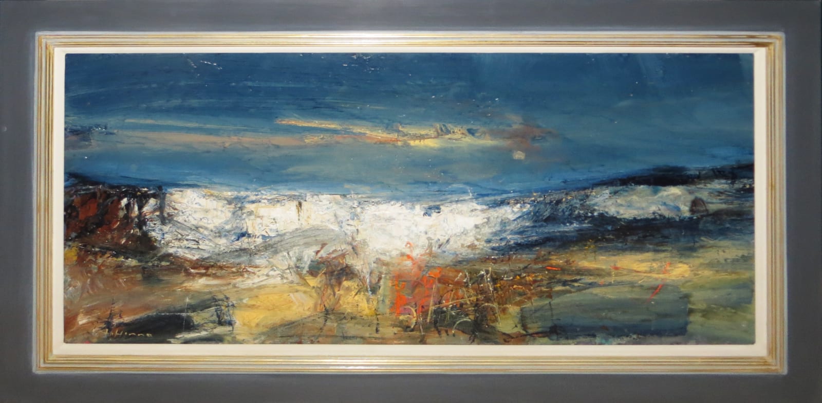 Nael Hanna, Broken Waves at Johnshaven