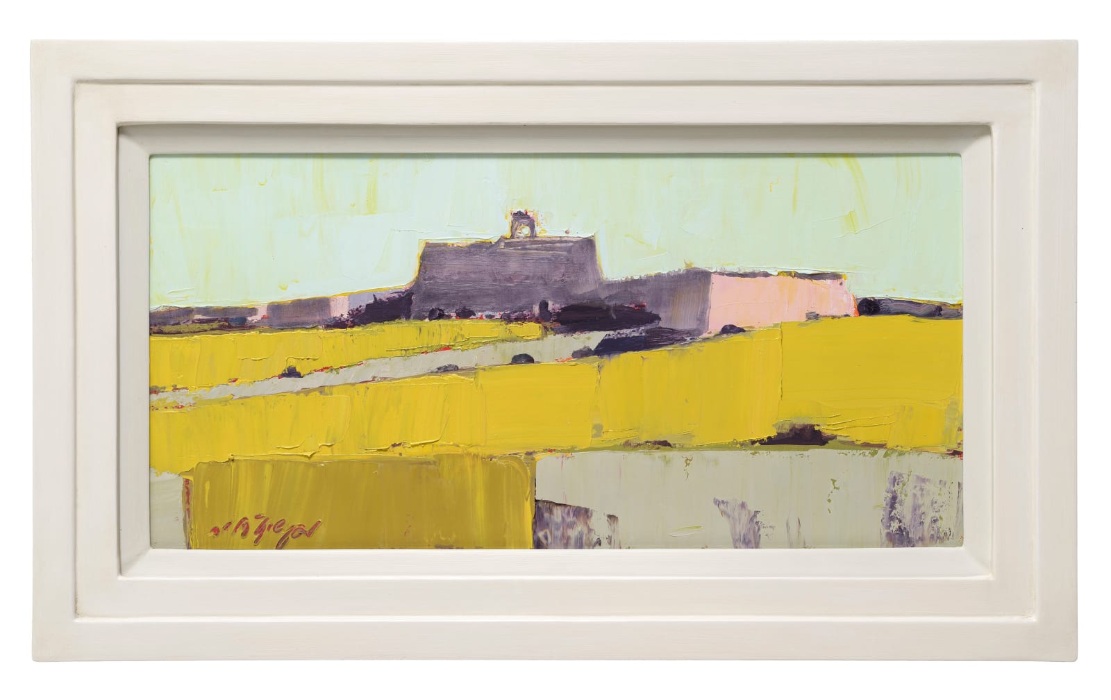 Mhairi McGregor RSW, Castle on the Hill, Lagos