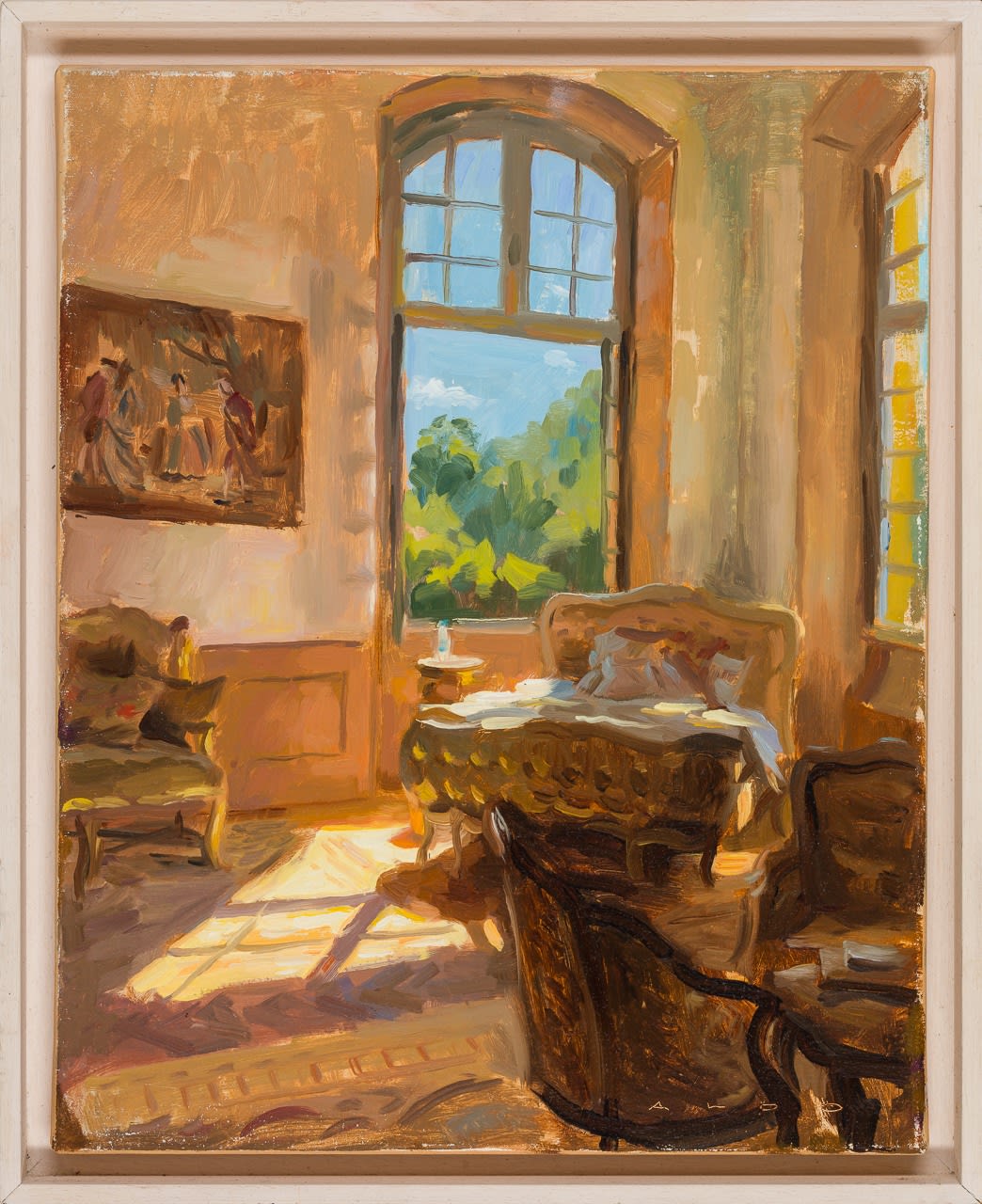 Aldo Balding, Chambre à Chateau Gudanes