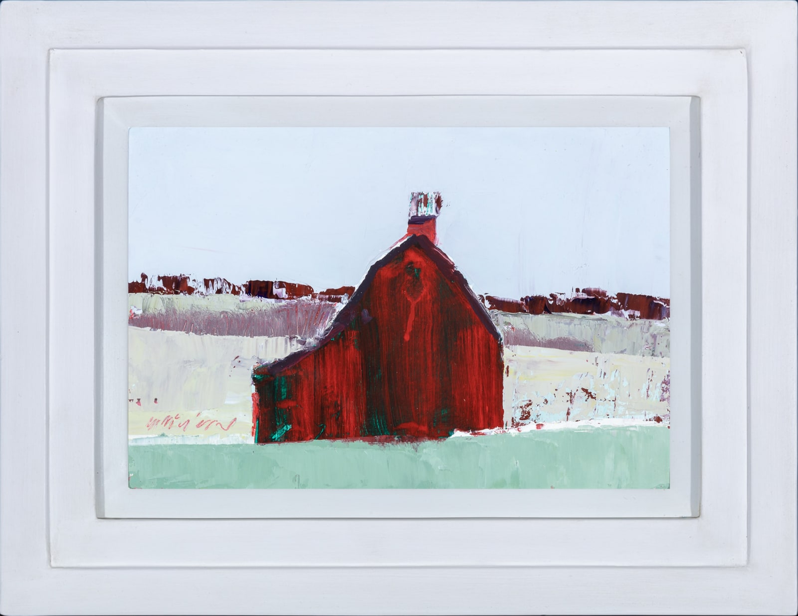 Mhairi McGregor RSW, Prairie Barn, Illinois