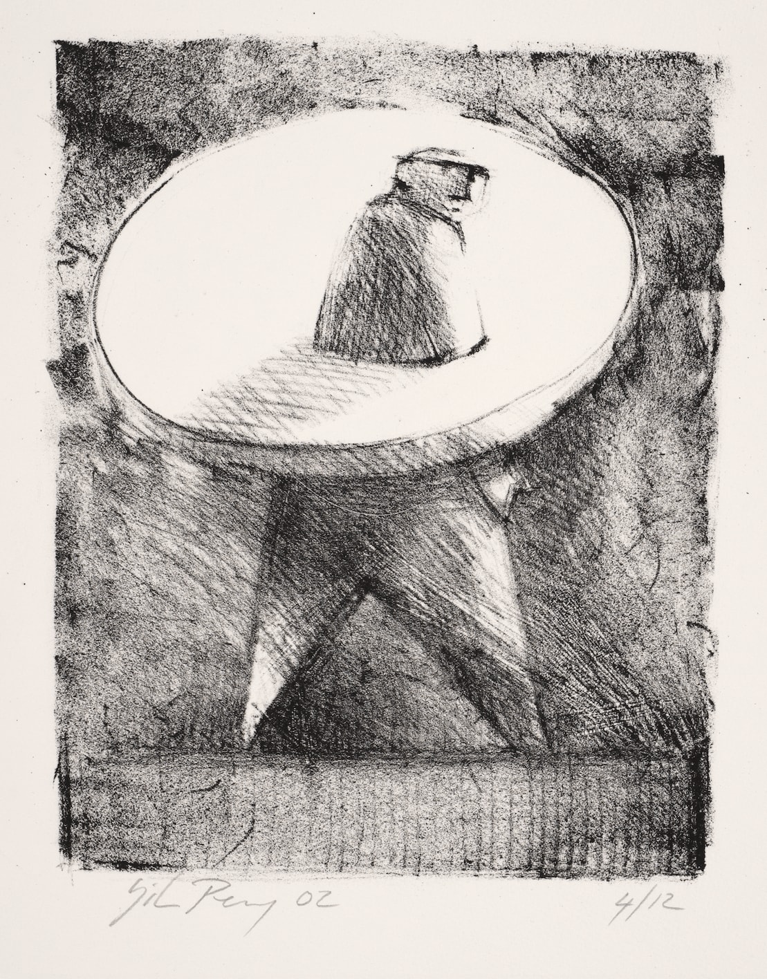 Giles Penny RWA, Man in a Disc I, edition 4 of 12