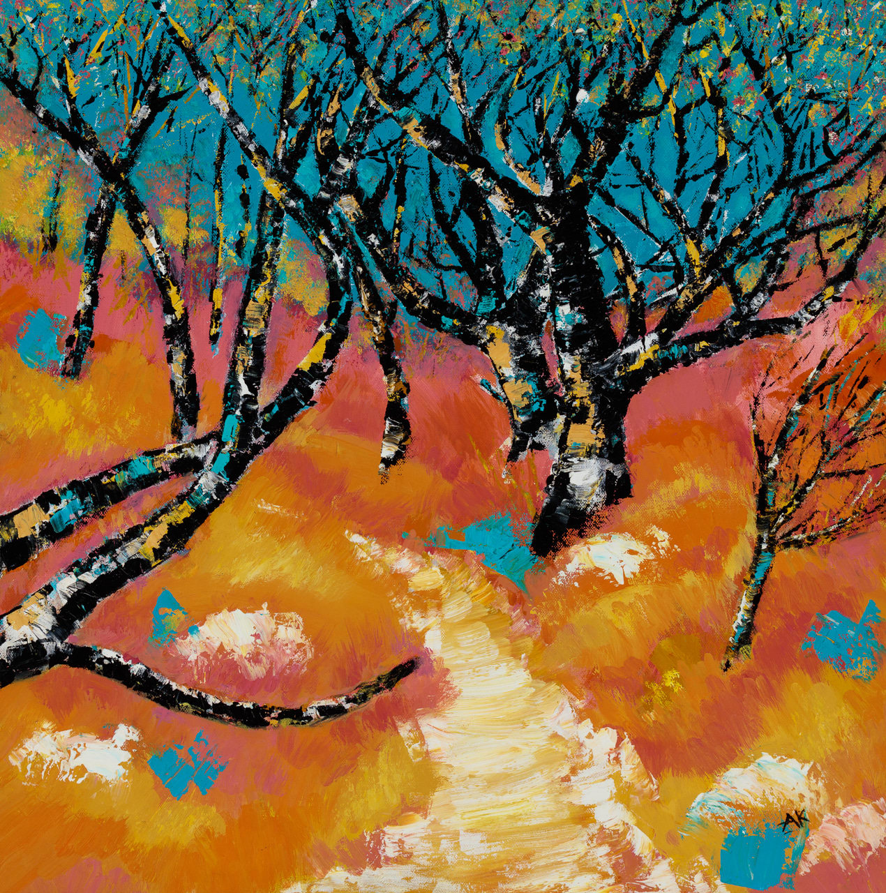 Audrey Kellow, Ancient Landscape, Godolphin