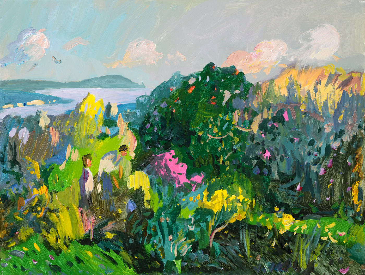 Andrew Tozer, A Cornish Garden. Spring Colours, 2021