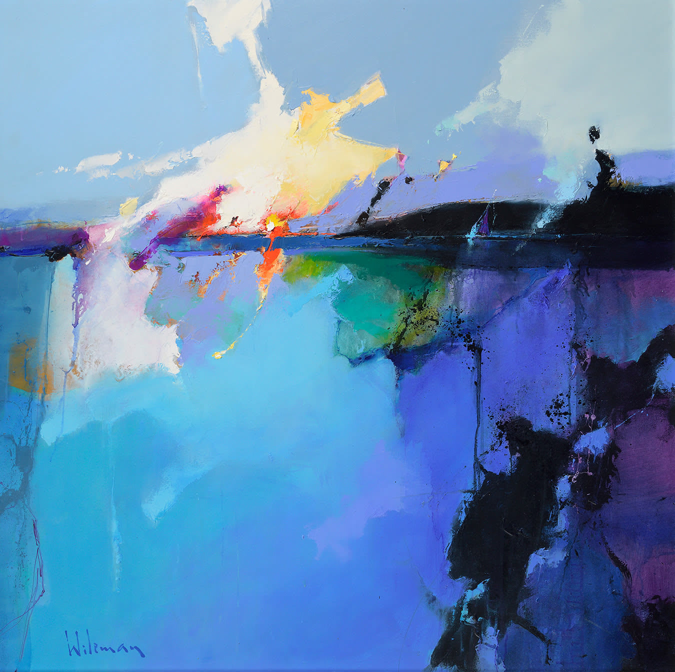 Peter Wileman FROI RSMA FRSA, Aurora Sky