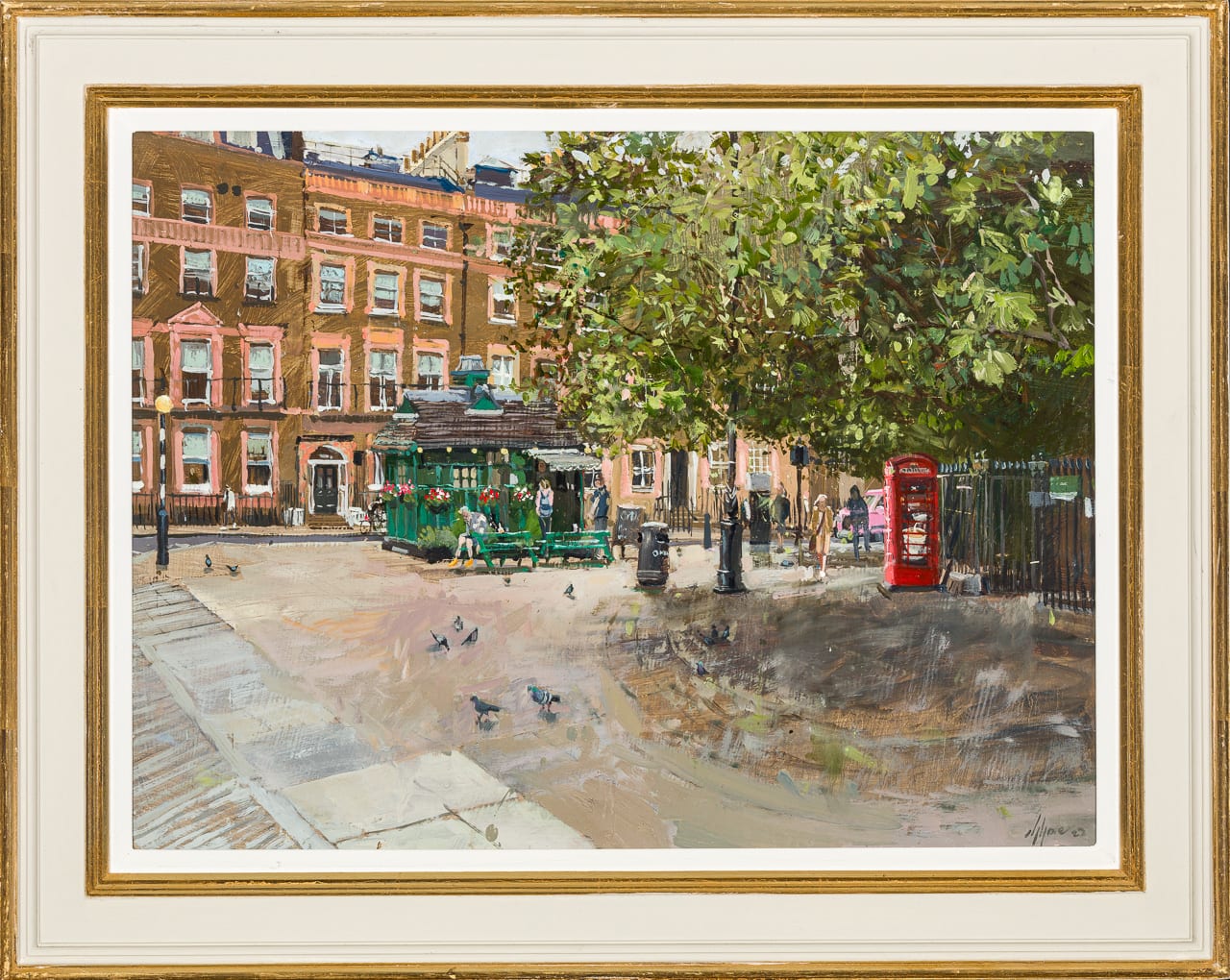 Nick Grove RSMA, The Cabmen's Shelter, Russell Square