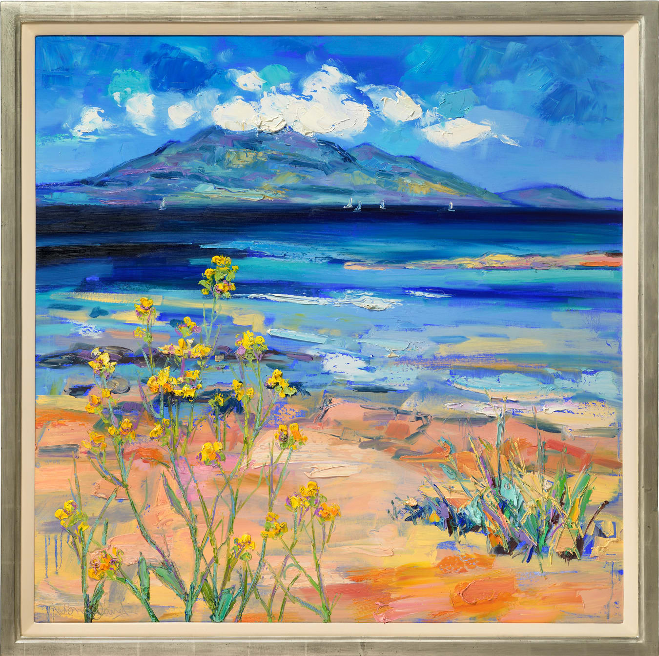 Judith Bridgland, Flowers at Seamill