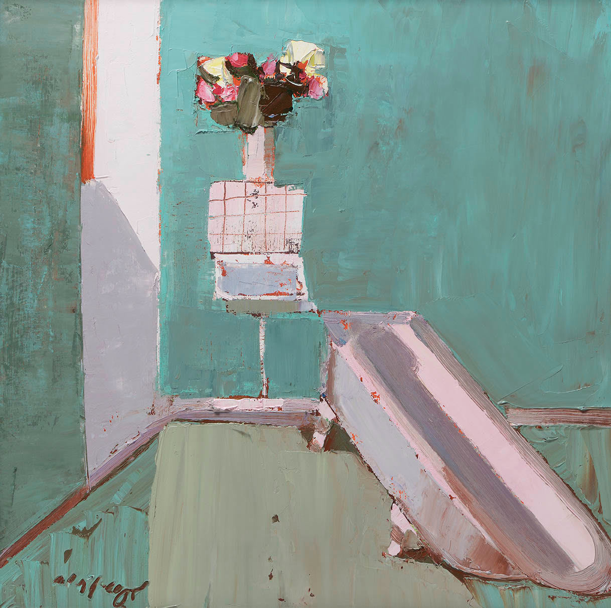 Mhairi McGregor RSW, Farmhouse Bathroom