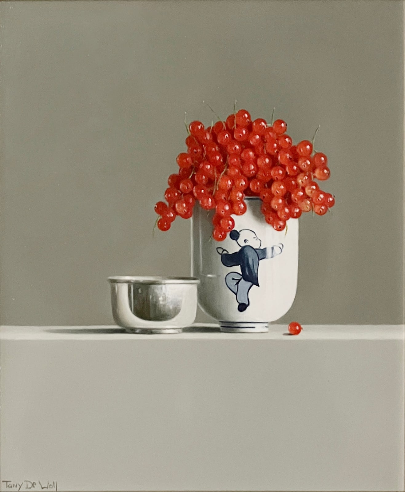 Tony de Wolf, Red Currants with Silver