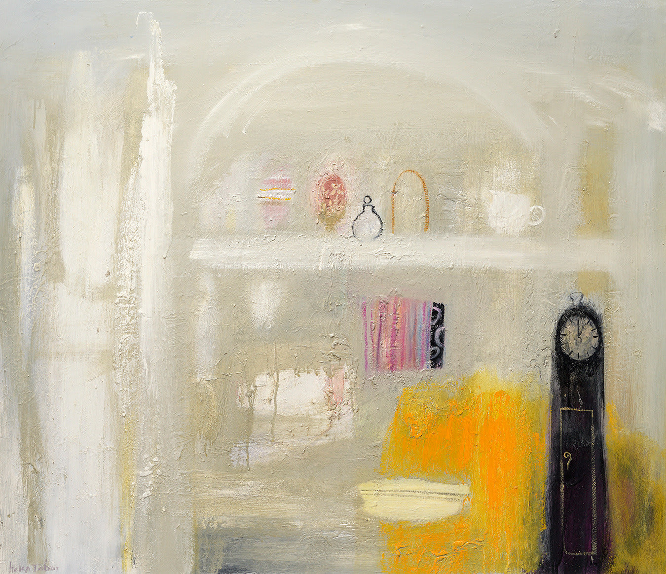 Helen Tabor, Kitchen Shelf with Painted Egg