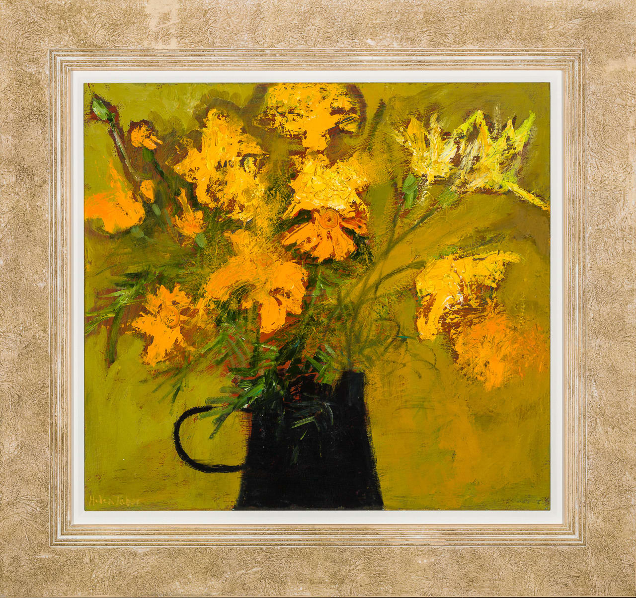 Helen Tabor, Marigolds from the Polytunnel