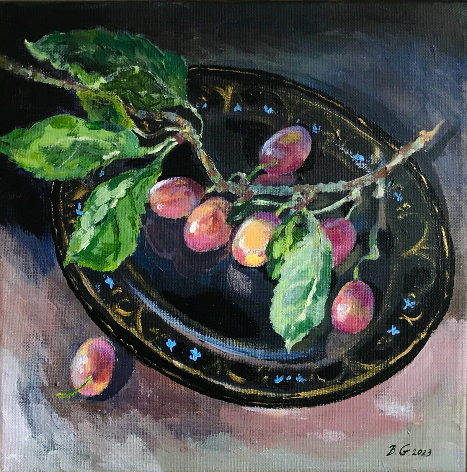 Brita Granström, Plums and Forget-Me-Nots