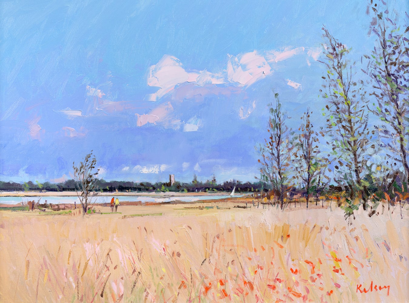 Robert Kelsey DA MUniv PAI FRSA, Clouds over Iken