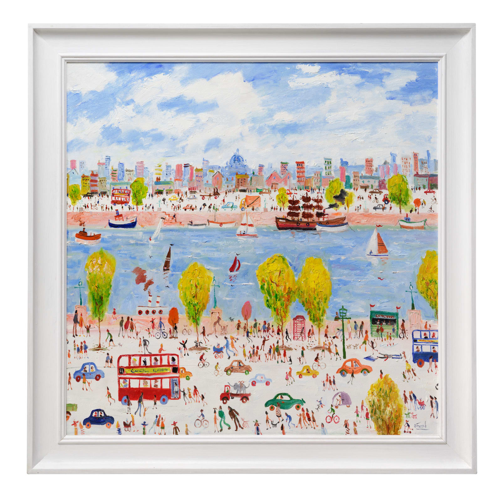 Simeon Stafford, On the Thames, London II