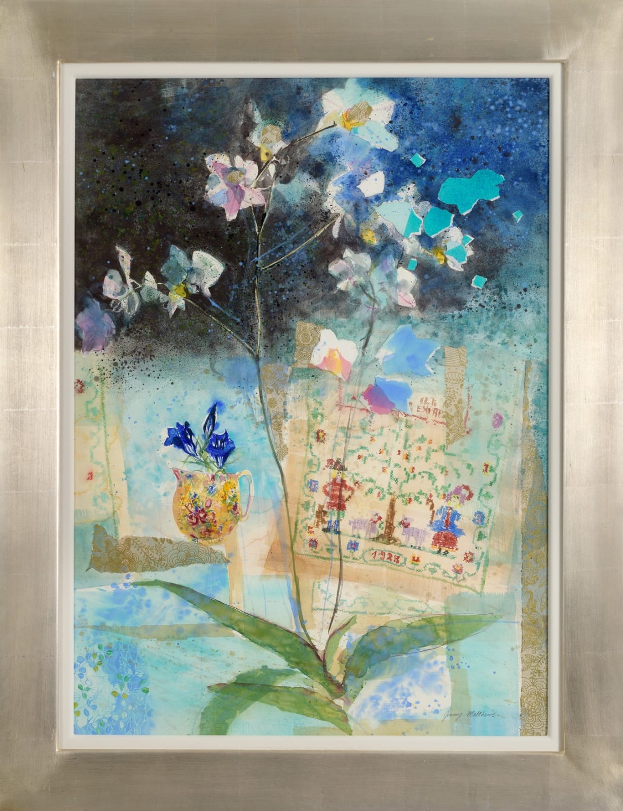 Jenny Matthews RSW, Evening Orchid