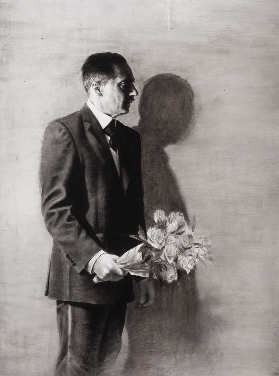 Graeme Wilcox, Man with Flowers