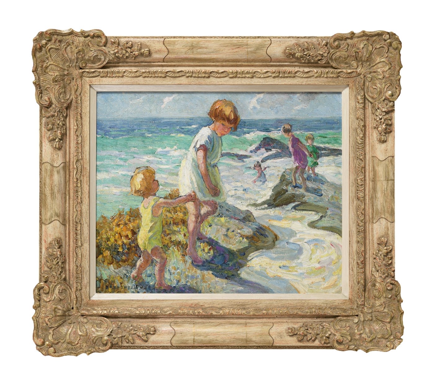 Dorothea Sharp RBA ROI, Beach Scene
