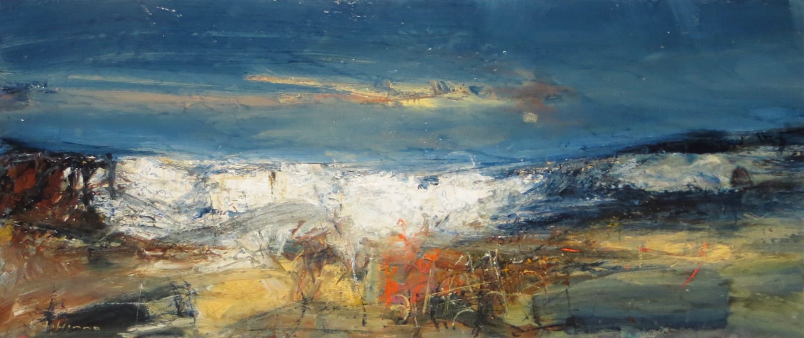 Nael Hanna, Broken Waves at Johnshaven