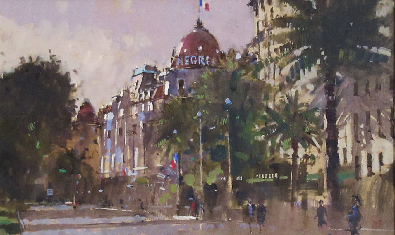 David Sawyer RBA, The Negresco - Nice