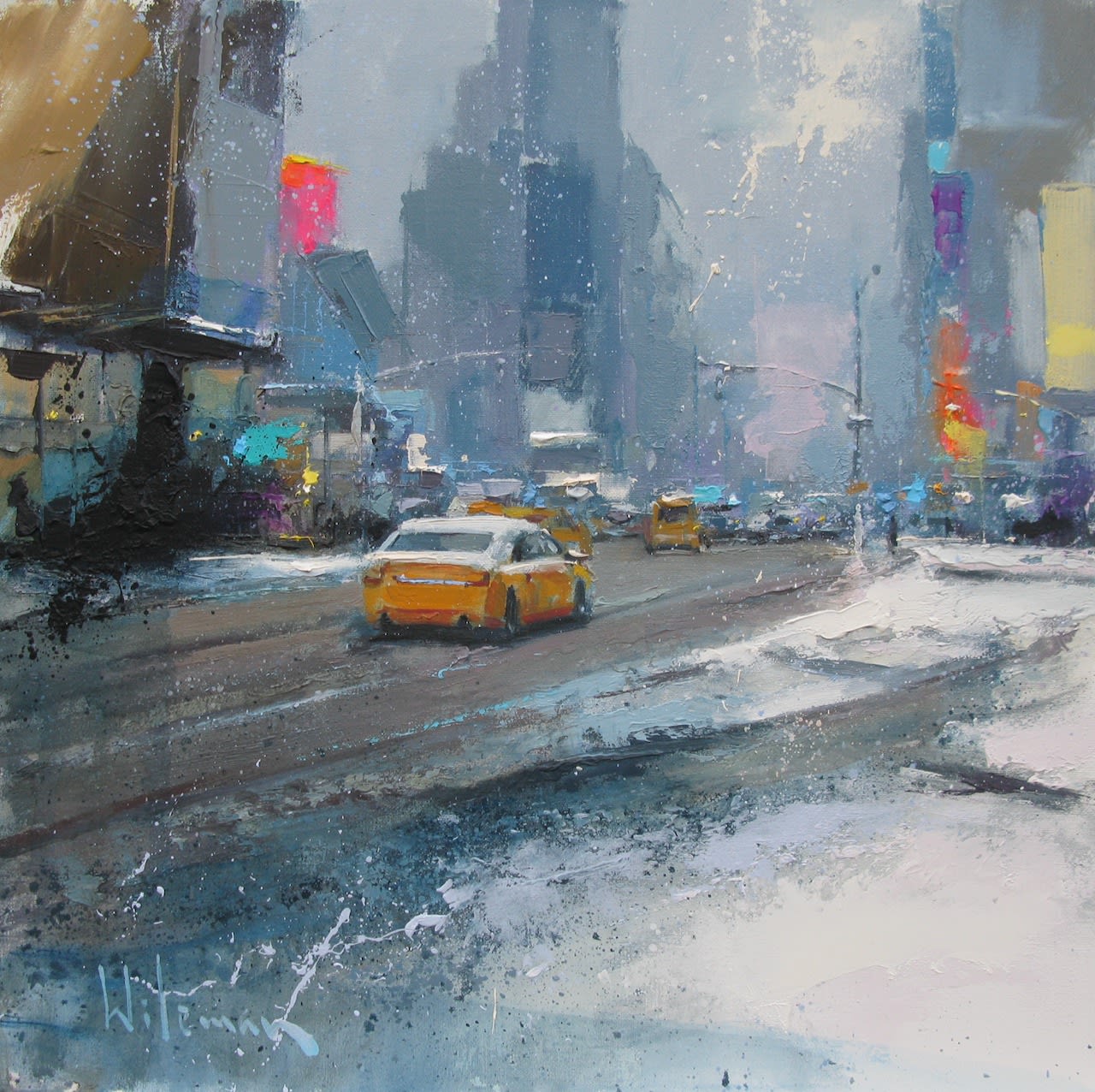 Peter Wileman FROI RSMA FRSA, Winter in New York