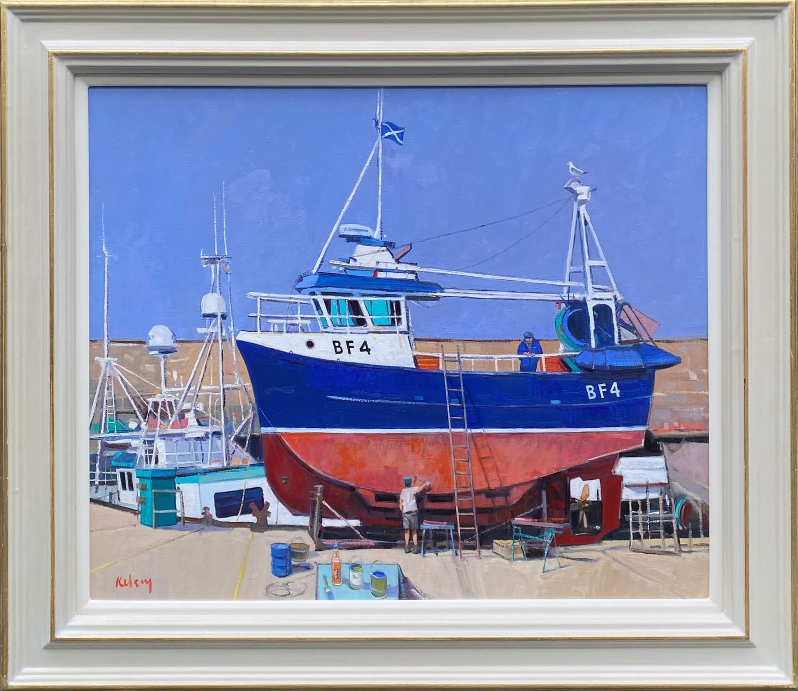 Robert Kelsey DA MUniv PAI FRSA, Boat Repairs, Macduff