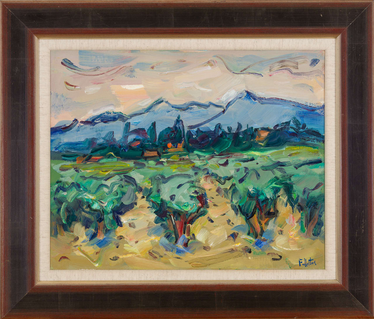 James Fullarton, Landscape, France