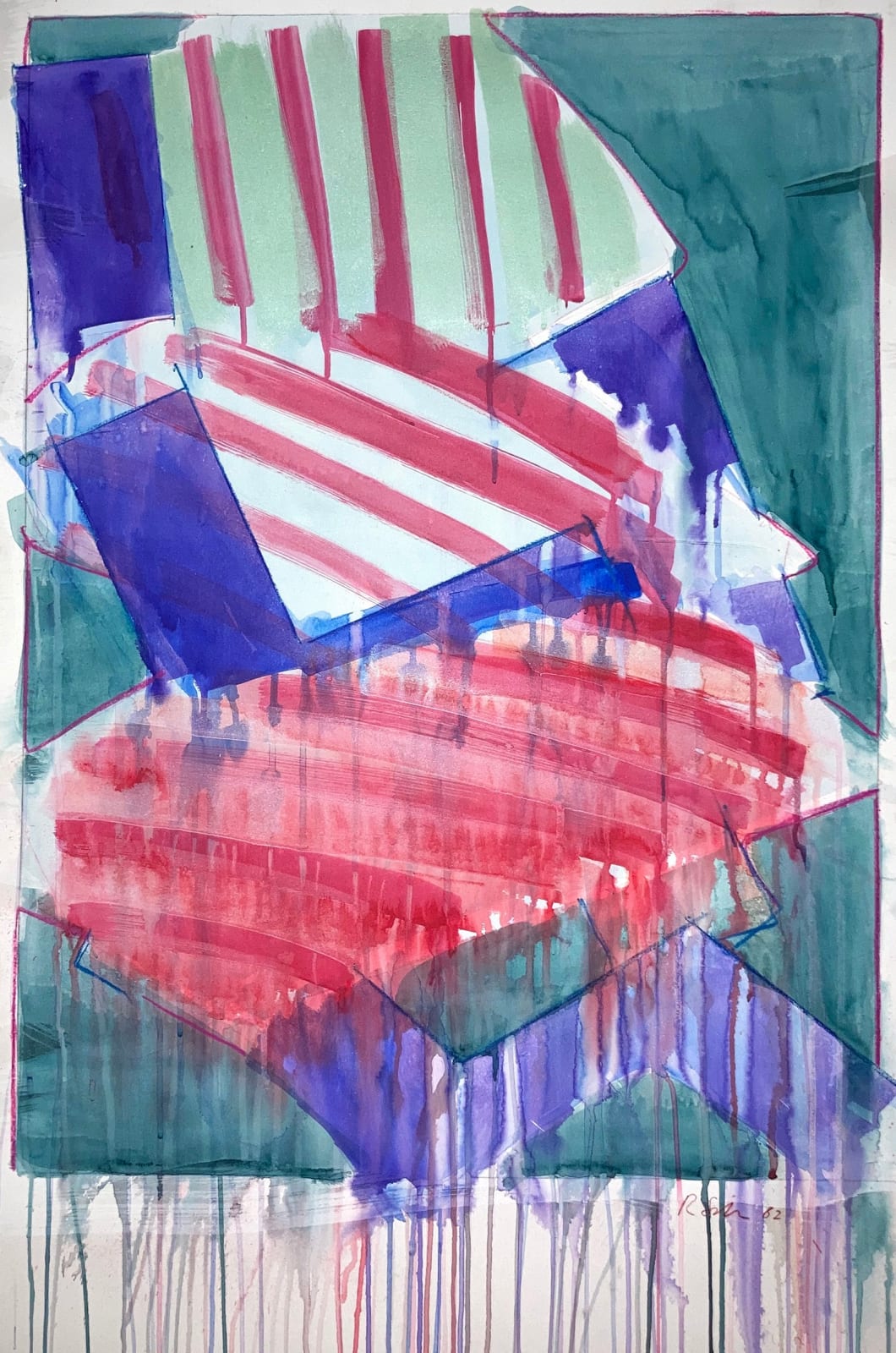 Richard Smith, Untitled, 1982