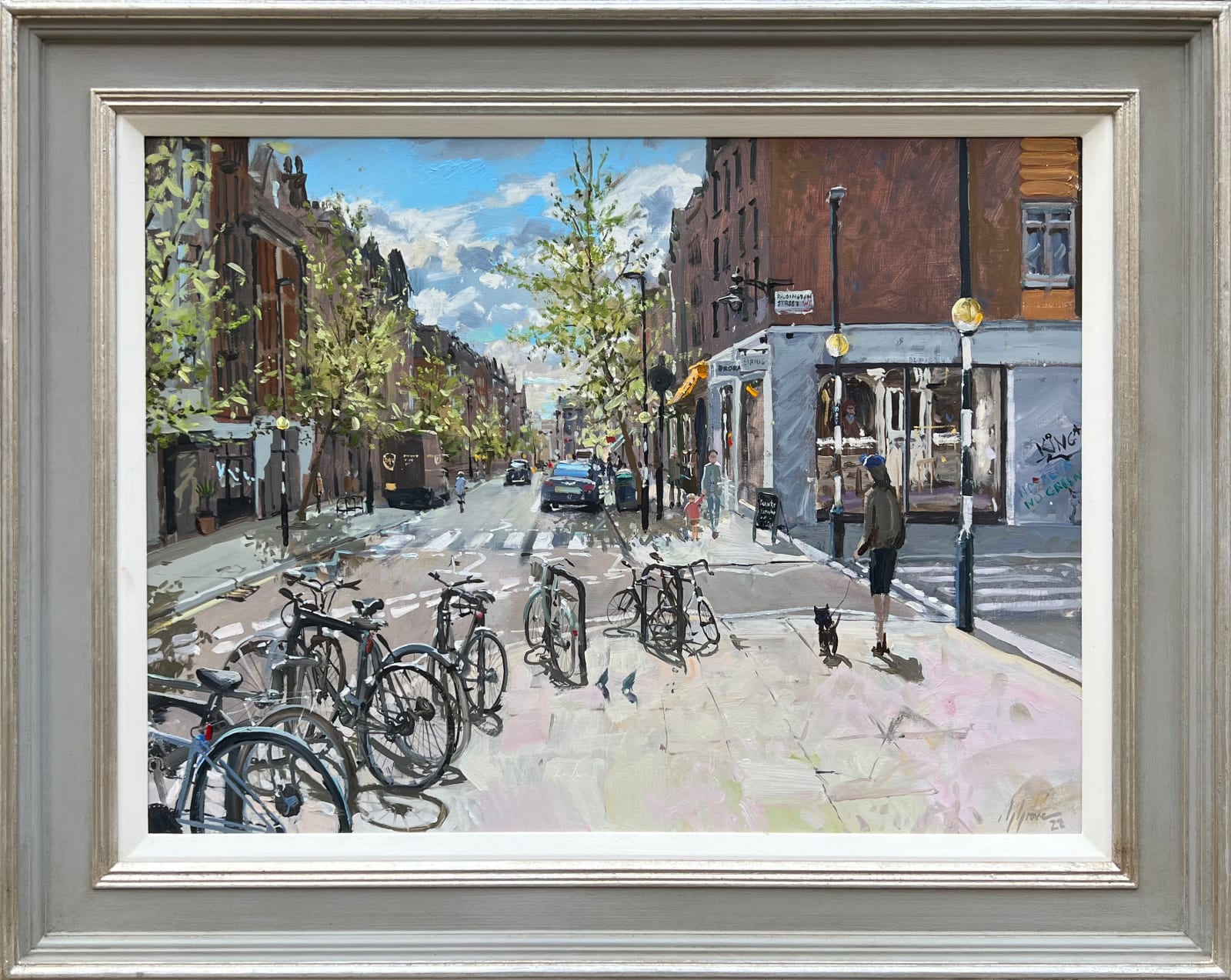 Nick Grove RSMA, Down Marylebone High Street
